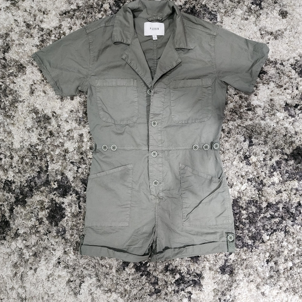 Like New Pistola Parker Romper Size Small